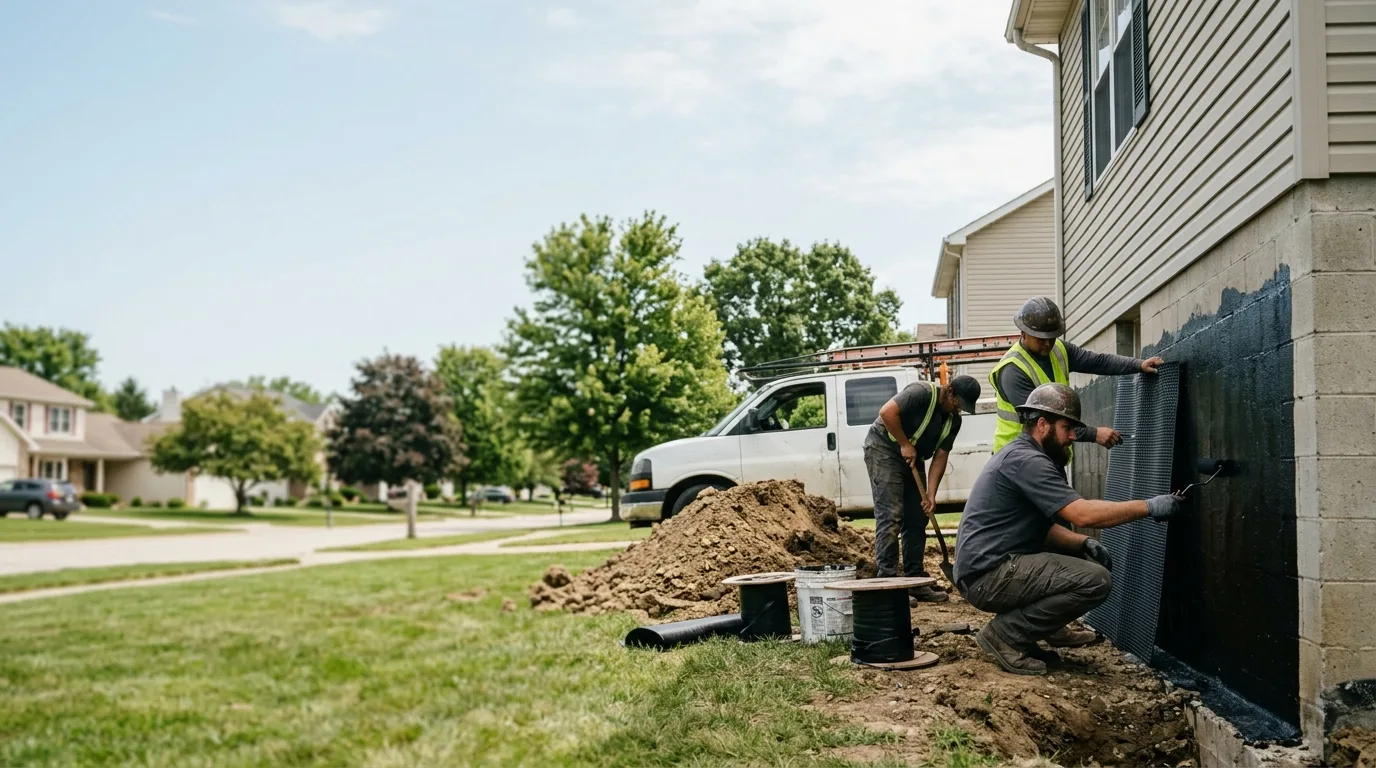 Basement Waterproofing in Shawneetown, IL near me
